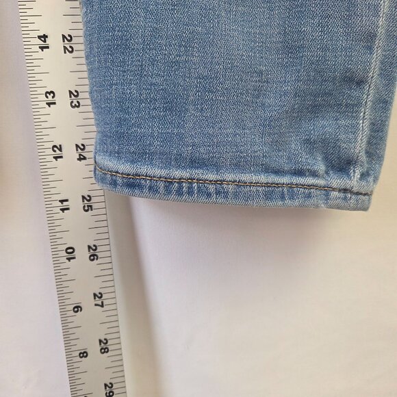 Lucky Brand Lolita Capri Light Wash Slim Fit Denim Jeans Size 6 - Picture 10 of 14